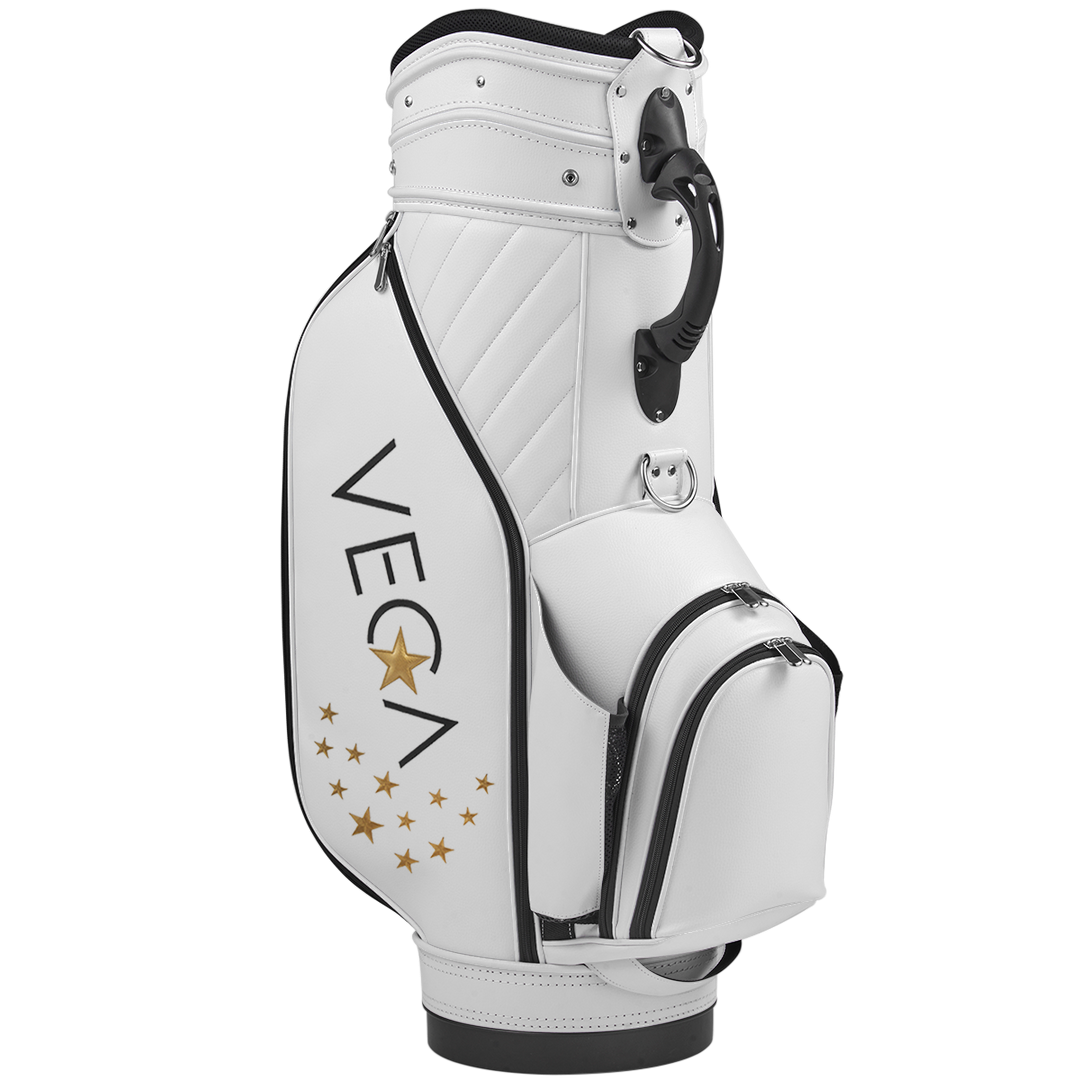 White Golf Bag Side View