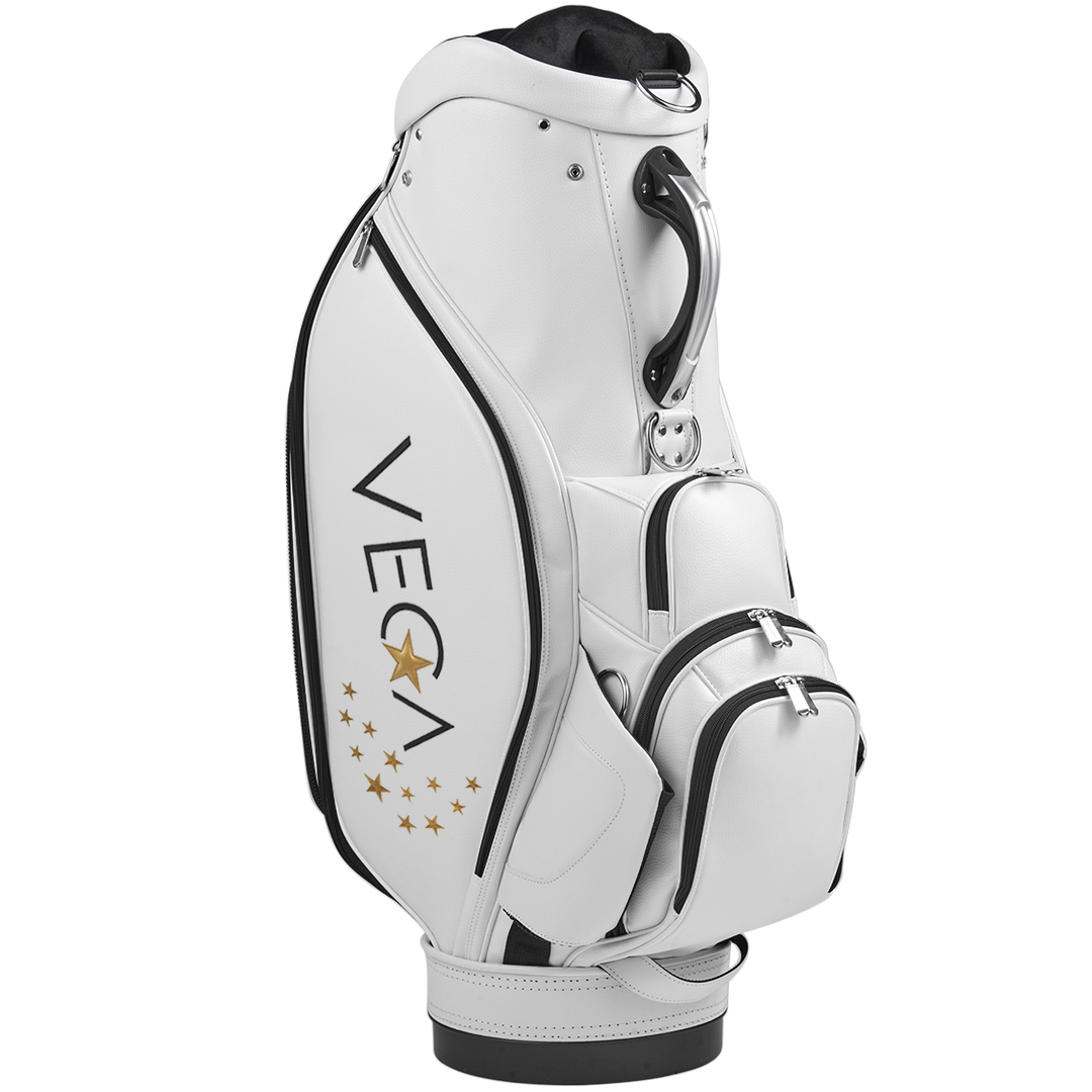White Golf Bag Side View