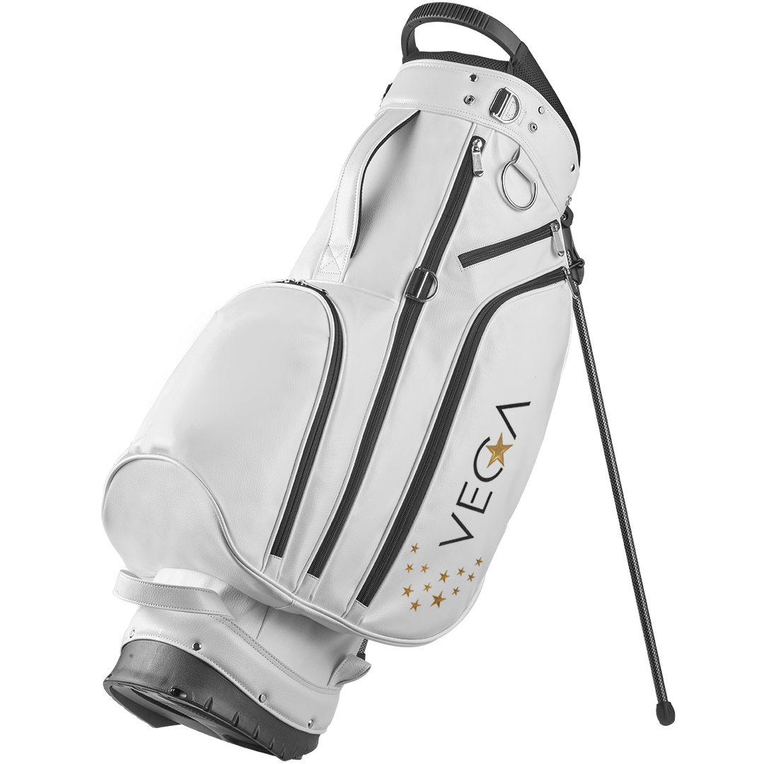White Golf Bag Side View