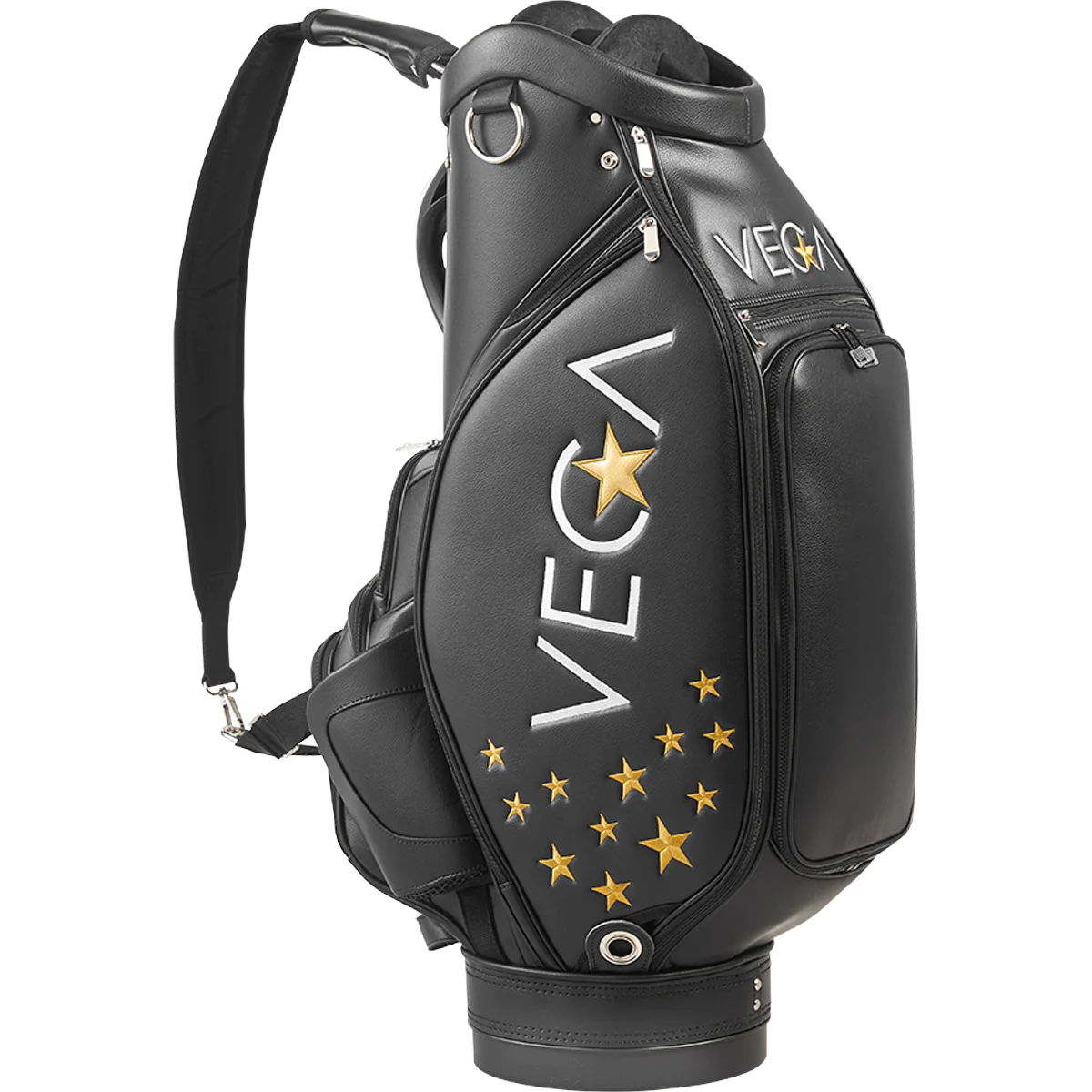 Black Golf Bag Side View