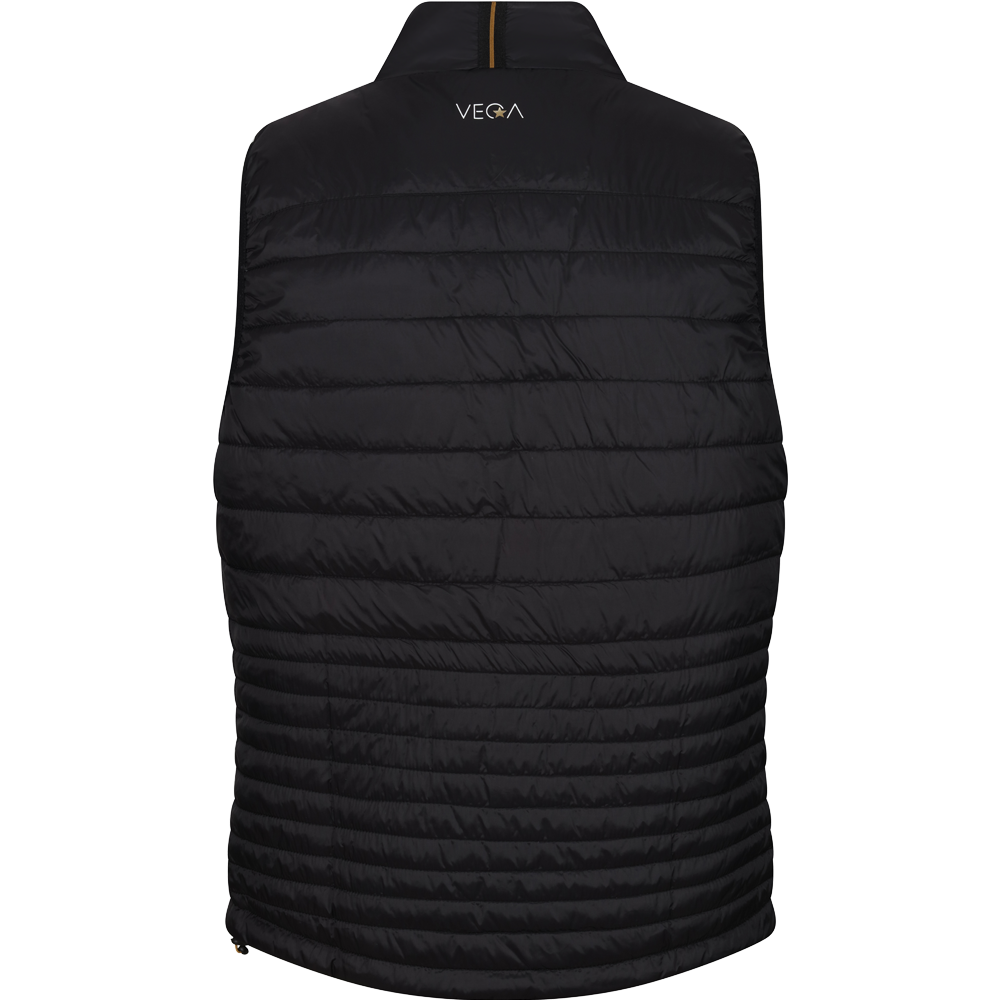 VEGA Abiko Quilted Gilet Black / White