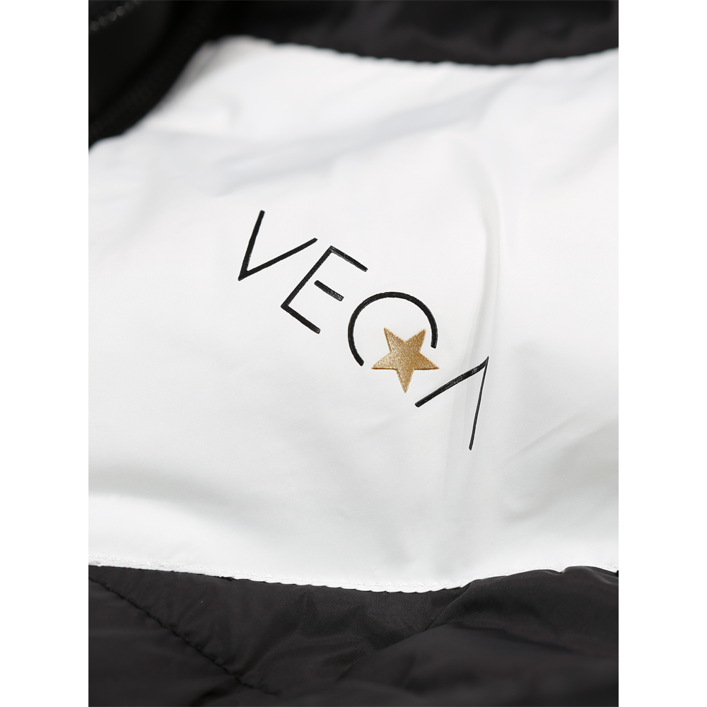 VEGA Abiko Quilted Gilet Black / White