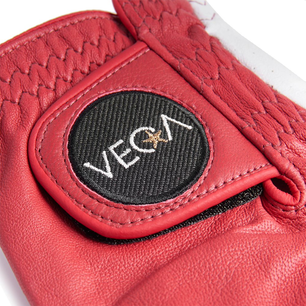 VEGA Glove Red White Image 4