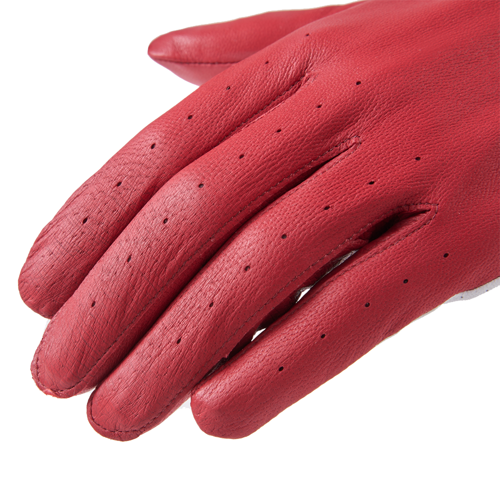 VEGA Glove Red White Image 2