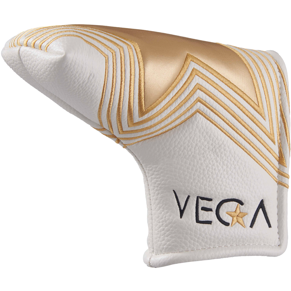 VEGA Putter Cover White / Gold