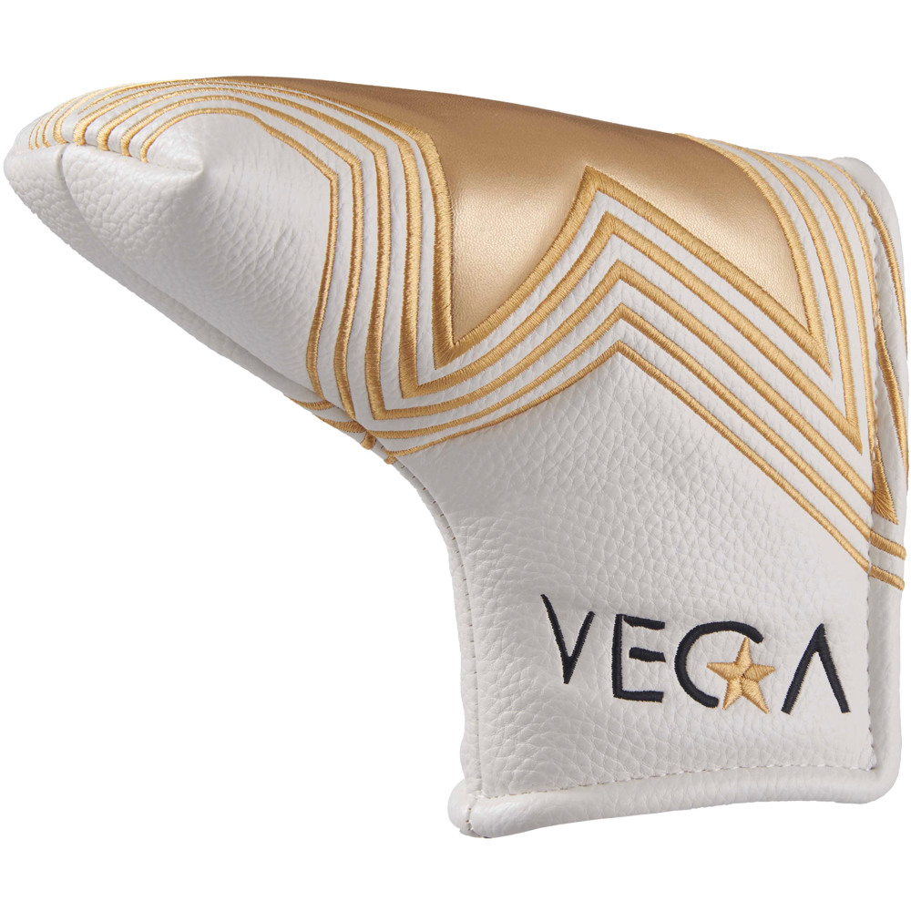 VEGA Putter Cover White Gold Image 1