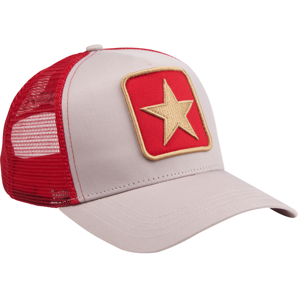 VEGA Tour Trucker Cap Grey/Red