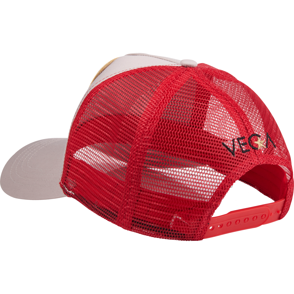 VEGA Tour Trucker Cap Grey/Red