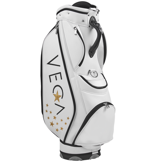 White Golf Bag Side View