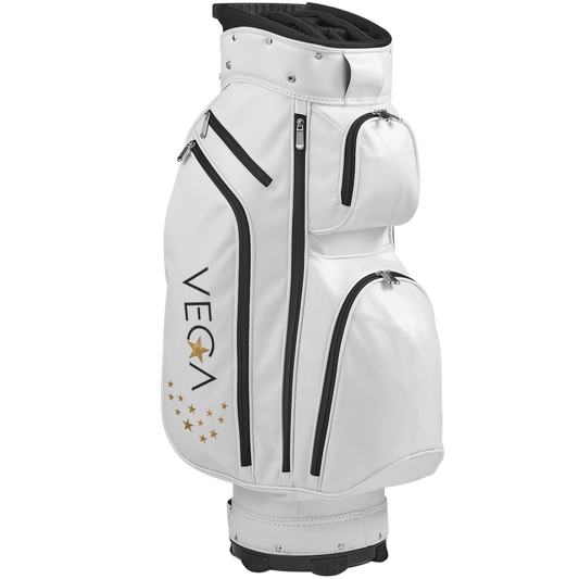 White Golf Bag Side View