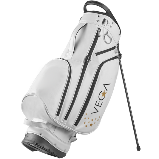 White Golf Bag Side View