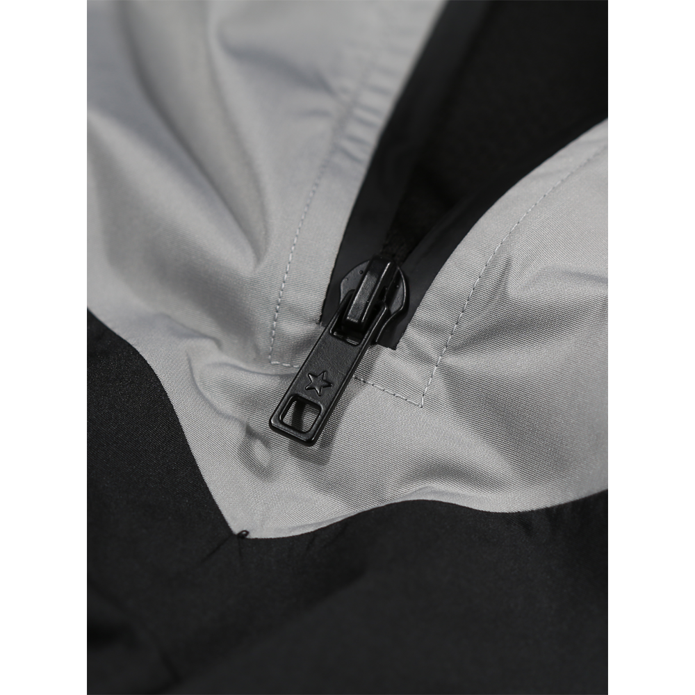 VEGA Kimi Cut & Sew Detail Jacket Black / Grey