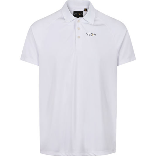 VEGA Kobe Core Jersey Polo White