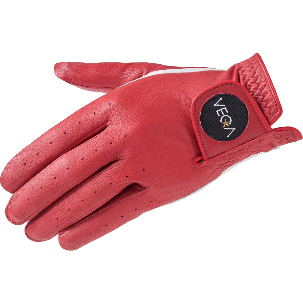 VEGA Golf Glove White/Red