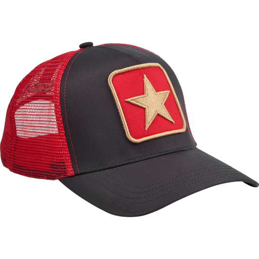 VEGA Trucker Cap Black Red Image 3