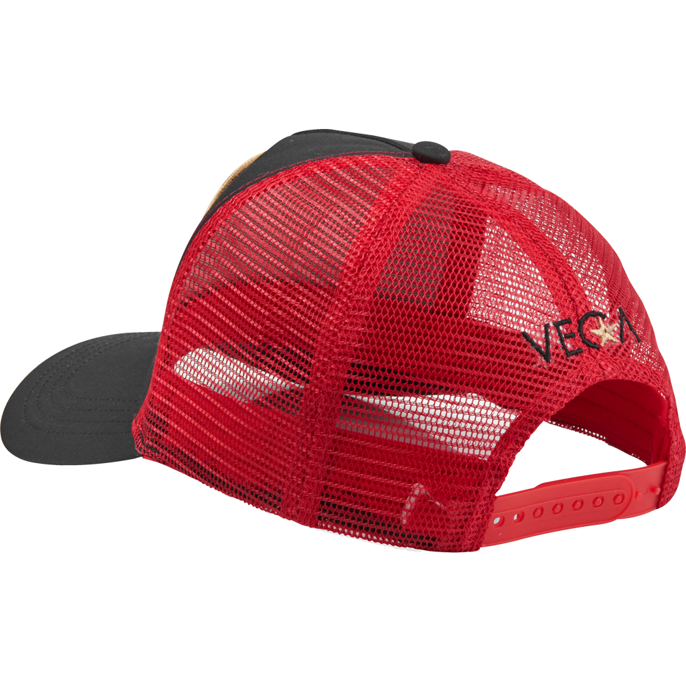 VEGA Tour Trucker Cap Black/Red